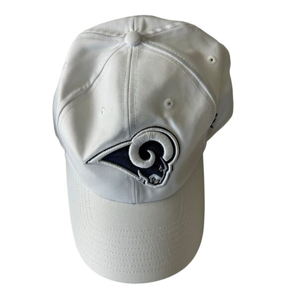 2 white and Navy Rams hats.#NFL #Rams - Picture 4 of 4